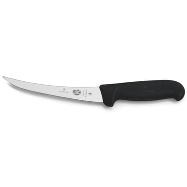 Victorinox Fibrox 6-In Curved Boning & Fillet Knife, Flexible Steel Blade