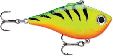 Rapala Rippin' Rap, Fishing Lure, Hard Bait, 2-1/2", Firetiger