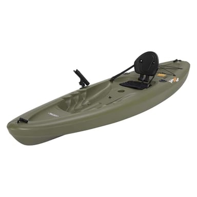 LIFETIME Triton Angler 100 Fishing Kayak, Olive Green