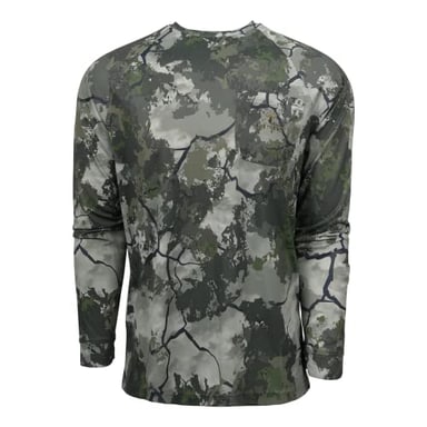 King's Camo Men's Standard King's Hunter Long Sleeve Tee, KC Ultra, X-Large