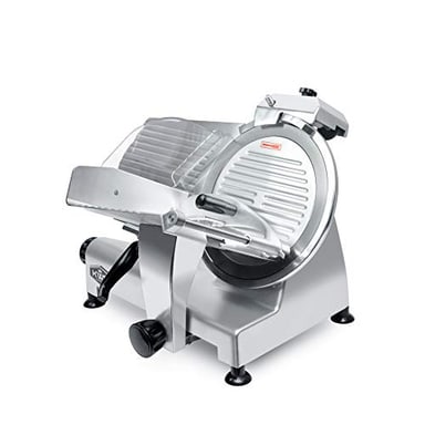 KWS Commercial 420W Electric Meat Slicer 12" Frozen Meat Deli Slicer Restaurant and Home Use [ETL, NSF Certified] (Stainless Steel Blade, 12-Inch Blade)