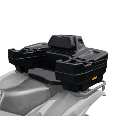 Black Boar ATV Rear Storage Box & Lounger Seat, 66014