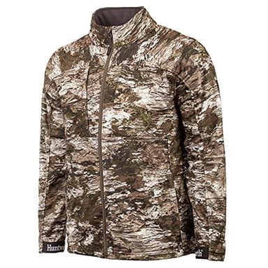 Huntworth Men's Elkins Mid Weight Windproof, Soft Shell Jacket, Grid Fleece Interior (X-Large, Tarnen™)