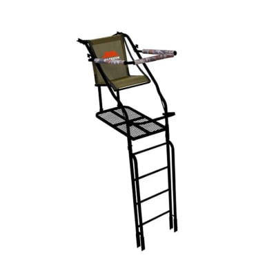Millennium L110 21-foot single ladder stand with ComfortMAX seat
