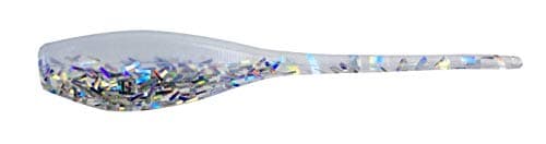 Bobby Garland The Original 2" Baby Shad Soft Plastic Fishing Lure, Fishing Gear and Accessories, 18 per Pack, Hologram Ghost