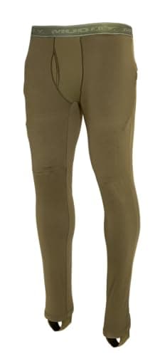 Muddy Outdoors Men's Nucleus Heated Base Layer Pants Brown Clay Large