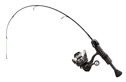 13 Fishing - The Snitch Pro Spinning Ice Fishing Combo - 29" with Flex-Core Quick Action Tip - SNPC-29