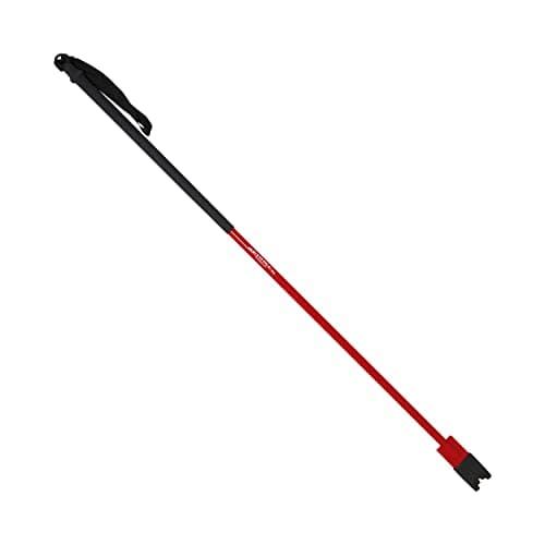 Eskimo CH11 59.5-inch Multi-Faceted, Triple-Action Chipper Head Design Ice Chisel,Red