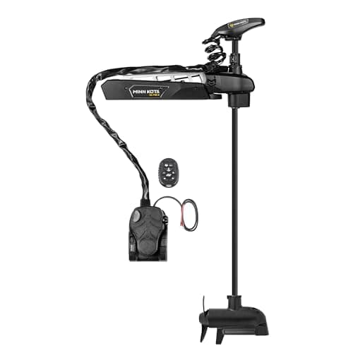Minn Kota Ultrex Quest Brushless Bow-Mount Electric Trolling Motor with MEGA Side Imaging – 90/115 Lb. Thrust, 60 in. Shaft, Freshwater