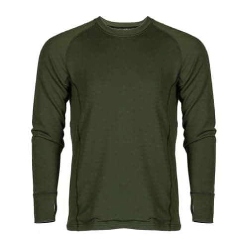 Fieldsheer Mobile Warming Men's BaseLite Heated Baselayer Shirt 7.4V, Army Green - Large