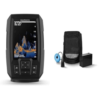 Garmin Ice Fishing Kit with Striker Vivid 4cv Fishfinder