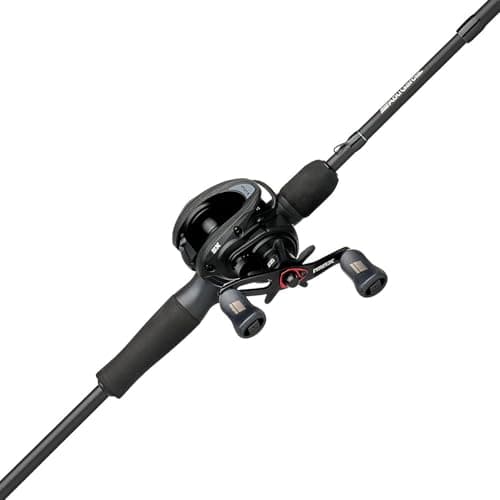 Abu Garcia Max SX Baitcast Low Profile Reel and Fishing Rod Combo