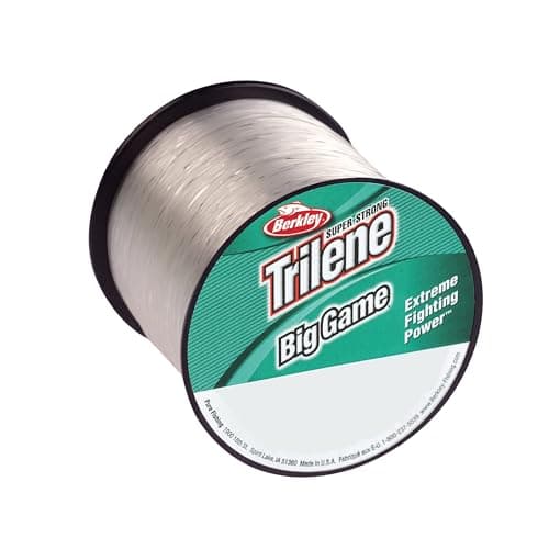 Berkley Trilene® Big Game™, Clear, 15lb | 6.8kg, 900yd | 822m Monofilament Fishing Line, Suitable for Saltwater and Freshwater Environments Coastal Brown