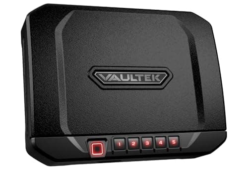 VAULTEK 20 Series Compact Quick Access Biometric Safe, Rugged Construction, Auto-Open, & Anti-Theft Protection (ViSN™ (WiFi + Biometric)