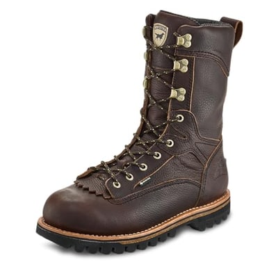 Irish Setter, Elk Tracker, Men’s, 12", Waterproof, Insulated 1000g, Hunting Boot, Brown, 10 D (Medium)