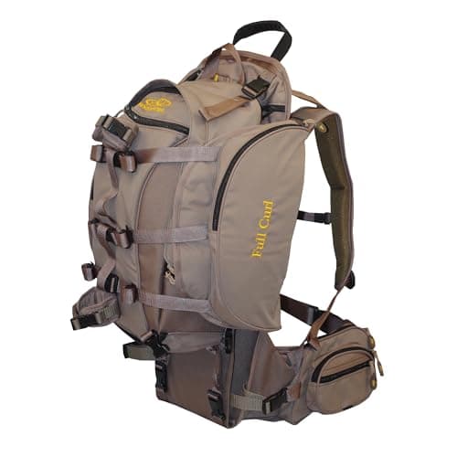 Horn Hunter Full Curl Combo - Hunting Spacious Modular 2-Piece Hybrid Curl Frame Pack & Forky Day Pack Backpack