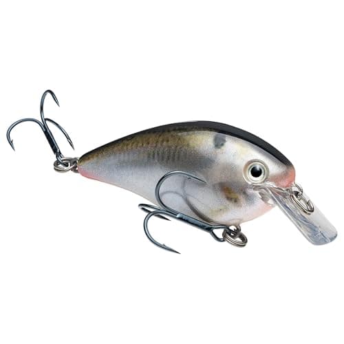 Strike King KVD 1.5 Square Bill Crankbait, Natural Shad (HCKVDS1.5-699)