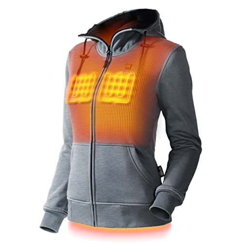 Gobi Heat Ridge Women's Heated Hoodie - Storm - X-Large