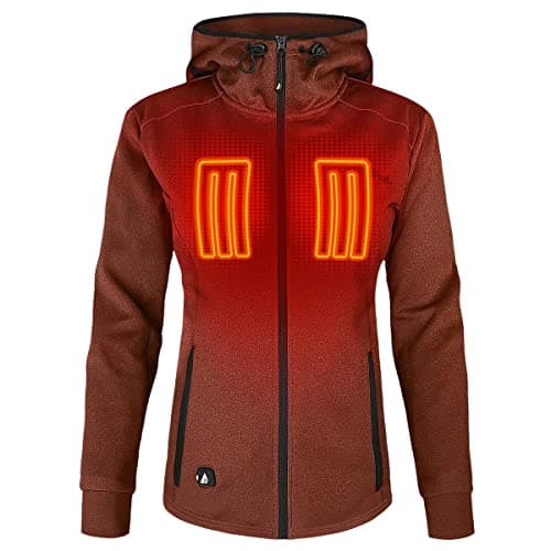 ActionHeat 5V Women's Slim Fit Battery Heated Hoodie L