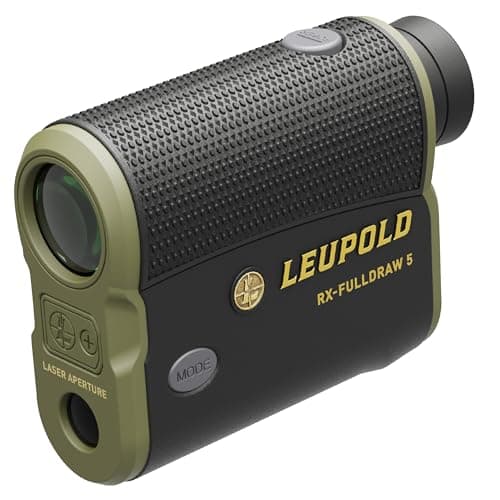 Leupold RX-FullDraw 5 Rangefinder with DNA with Black/Green OLED