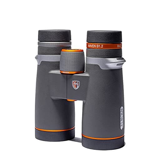 Maven B1.2 42mm ED Binocular (Grey/Orange, 10x42)