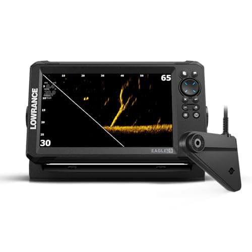 Lowrance Eagle Eye Fishfinder with Live Sonar, Chirp Sonar and DownScan with Fish Reveal