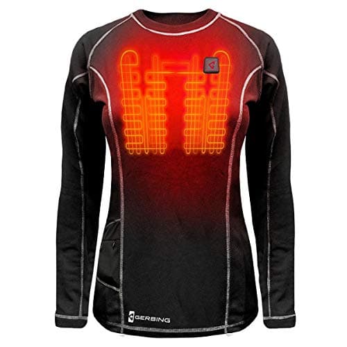 Gerbing 7V Women's Battery Heated Shirt M Black