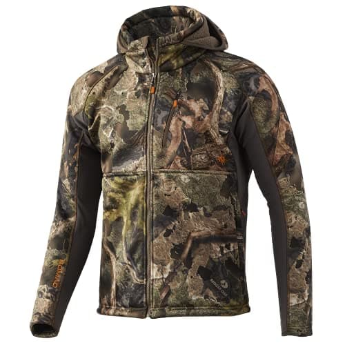 Nomad mens Harvester Nxt Jacket | Wind Resistant W/Sound Kill Tech,Mossy Oak Droptine Camo,Medium