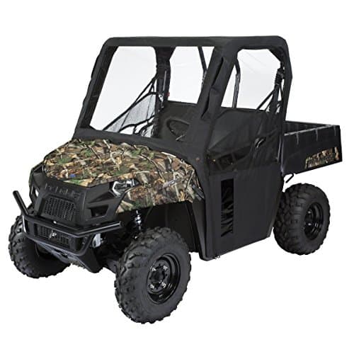 Classic Accessories QuadGear UTV Cab Enclosure, Fits Polaris Ranger Mid-Size 400, 570 EFI, 800EFI, EV (2015 models and older), Black