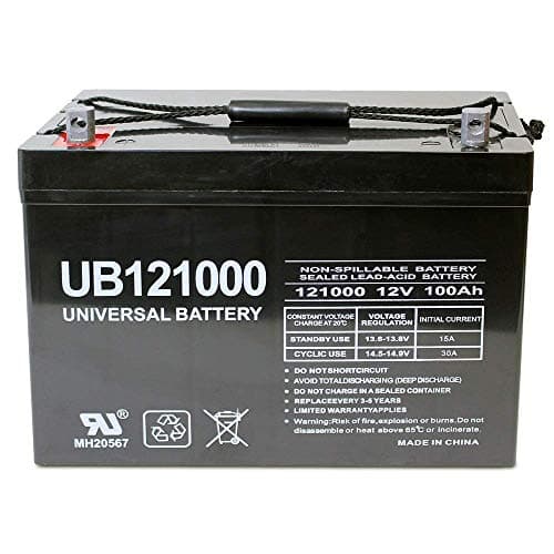 UPG Universal Power Group UB121000 12V 100Ah Solar Wind AGM SLA DEEP Cycle VRLA Battery 12V 24V 48V