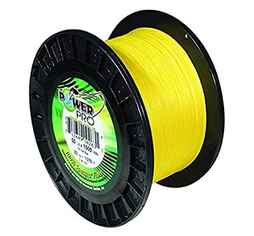 Power Pro 21100080500Y Fishing Line, 8 lb/500 yd, Yellow