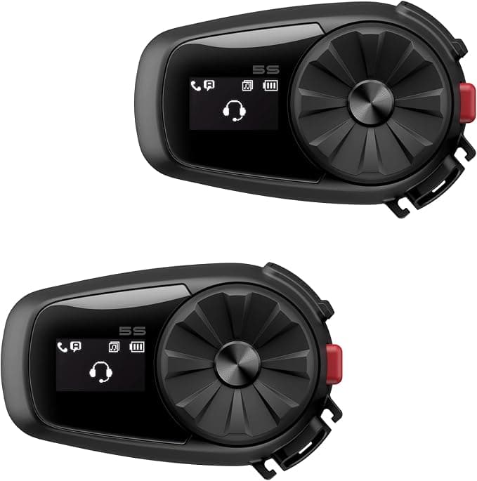 Sena 5S Motorcycle Bluetooth Communication System, Dual Pack