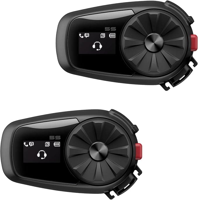 Sena 5S Motorcycle Bluetooth Communication System, Dual Pack